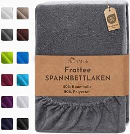 NatureMark FROTTEE Spannbettlaken, Spannbetttuch