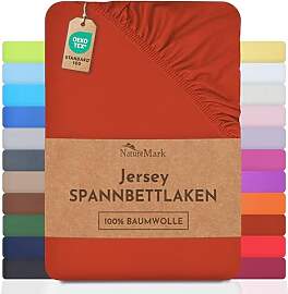 NatureMark Jersey Spannbettlaken, Spannbetttuch