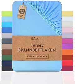 NatureMark Jersey Spannbettlaken, Spannbetttuch