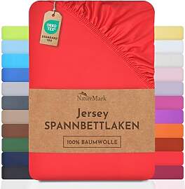 NatureMark Jersey Spannbettlaken, Spannbetttuch