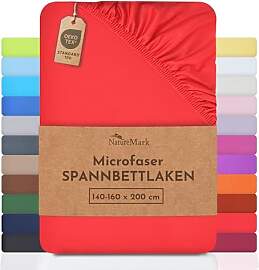 NatureMark - Mikrofaser SPANNBETTLAKEN zum