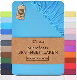 NatureMark - Mikrofaser SPANNBETTLAKEN zum