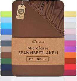 NatureMark - Mikrofaser SPANNBETTLAKEN zum