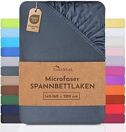 NatureMark - Mikrofaser SPANNBETTLAKEN zum