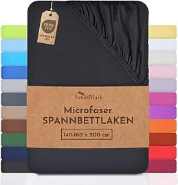 NatureMark - Mikrofaser SPANNBETTLAKEN zum