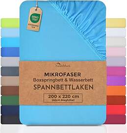 NatureMark - Mikrofaser SPANNBETTLAKEN zum