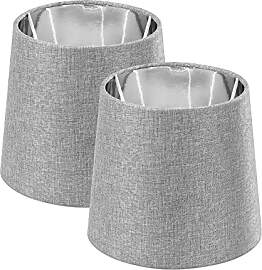 Navaris 2x Lampenschirm Tischlampe E14 rund -