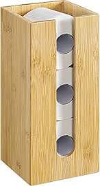 Navaris Bambus Toilettenpapier Rollenhalter -