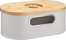 Navaris Brotkasten mit Deckel aus Holz - Brotbox