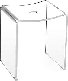 Navaris Duschhocker aus Acryl 43,5x37x28cm -