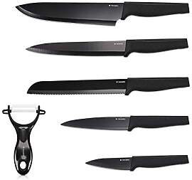 Navaris Messer Set 6-teilig inkl. Schäler - 5X