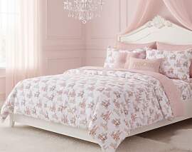 Nayoroom Bettwäsche Mädchen 135x200 Kinder Rosa