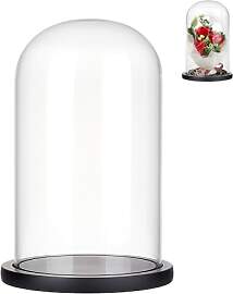 nbeads Glas-Display-Cloche-Kuppel, Dekorative