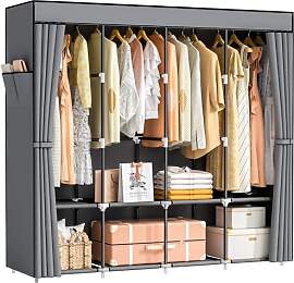 Neatrays Kleiderschrank, Stoffschrank mit 4