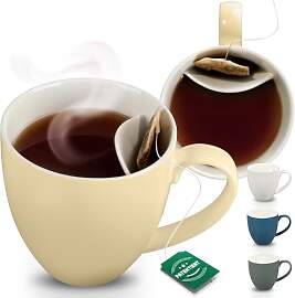 Neighbour's Friend Patentierte Teetasse beige 