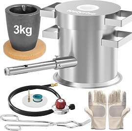 Nelyrho Propan-Schmelzofen-Set für Anfänger,