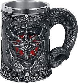 Nemesis Now Baphomet Tankard None Bierkrug schwarz 