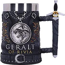 Nemesis Now Bierkrug The Witcher Geralt of Rivia,
