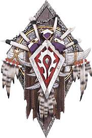 Nemesis Now World of Warcraft Horde Wandschild, 30 
