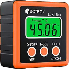 Neoteck Digitaler LCD Winkelmesser Neigungsmesser