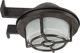 Neptunes Wandleuchte Schwarz Bronze