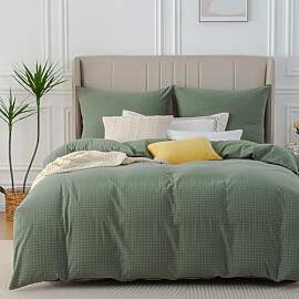 Nesture Bettwäsche 135x200 Baumwolle Kariert