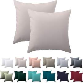 Nesture Kissenbezug 50x50 2er Set - kissenhülle