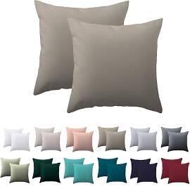 Nesture Kissenbezug 50x50 2er Set - kissenhülle