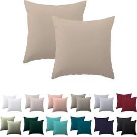 Nesture Kissenbezug 50x50 2er Set - kissenhülle