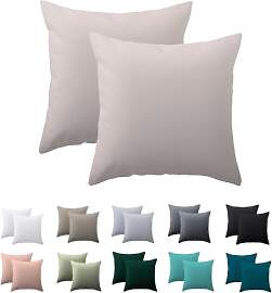 Nesture Kissenbezug 80 x 80 2er Set -