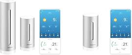 Netatmo Smarte Wetterstation mit Wandhalterung -