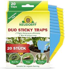 Neudorff Duo Sticky Traps – Blausticker gegen