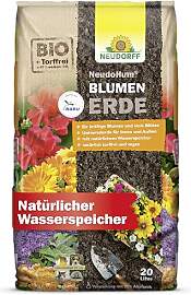 Neudorff NeudoHum BlumenErde 20L – Torffreie Bio 