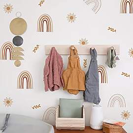 Neukids 72pcs boho Wandtattoo selbstklebend boho