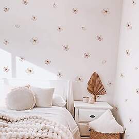 Neukids Boho Aquarell rosa Kirschblüte Kinder