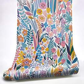 Neukids Bunt Blumen Tapete Selbstklebende, Blaue