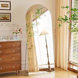 NEUWEABY Gewölbter Bodenspiegel 165x60cm Bogen in 