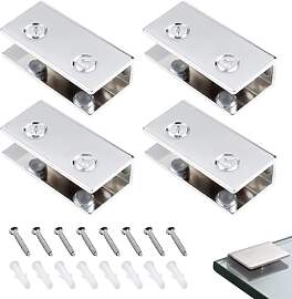 Nevoluxer Glashalter Edelstahl, 4 Stück Glasregal 