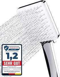 Newentor Duschkopf [TESTSIEGER], Eckig Duschkopf