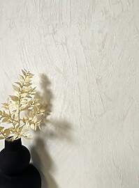 Newroom Tapete Creme Vlies Struktur - Modern