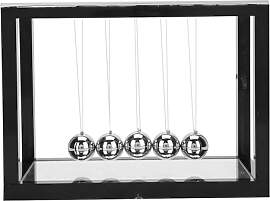 Newton Cradle mit Spiegel, Pendel mit