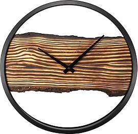NeXtime 3263BR Wanduhr, Braun, 45cm