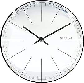 NeXtime kleine Designer Wanduhr, filigran,