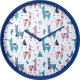 NeXtime Wanduhr nXt Alpalca Dia. 30cm Kunststoff