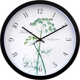 NeXtime wasserdichte Außenuhr 30,5 cm Weiß