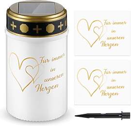 Nezyo 1 Grablicht mit Erdspieß Solar mit 2