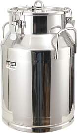 NICCOO Edelstahl Milchkanne, 28L Milcheimer Milch