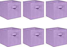 NICEME Aufbewahrungsbox 6er Set, 26,5x26,5x28 cm,