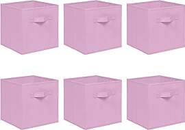 NICEME Aufbewahrungsbox 6er Set, 26,5x26,5x28 cm,