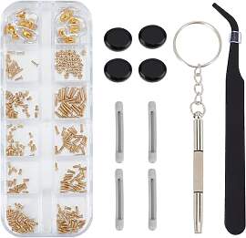 NICENEEDED Gold Brillen Reparaturset Sonnenbrille